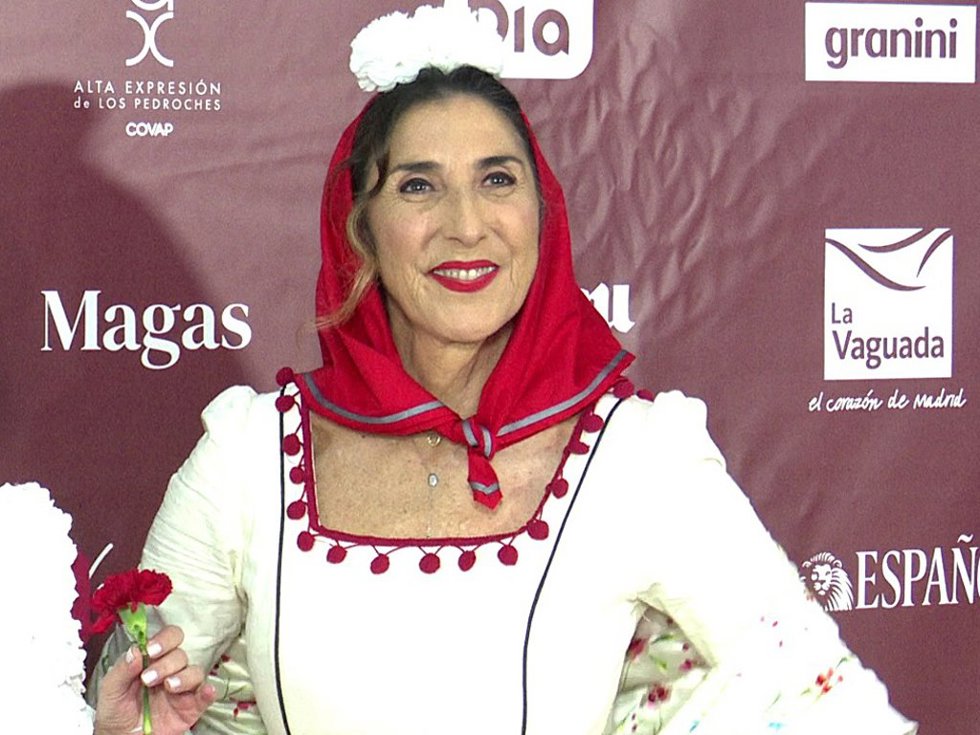 Paz Padilla en los premios 'Castizo' de 'El Español' celebrados este lunes 11 de mayo en Madrid