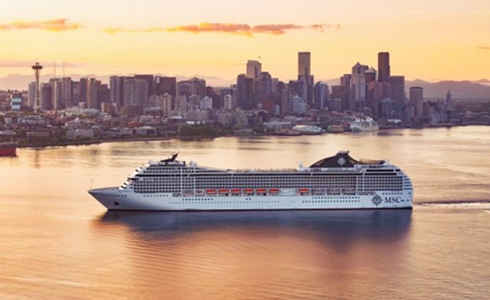 MSC Cruceros celebra su primer viaje a Alaska con MSC Poesia, recién renovado, que zarpó ayer desde Seattle.