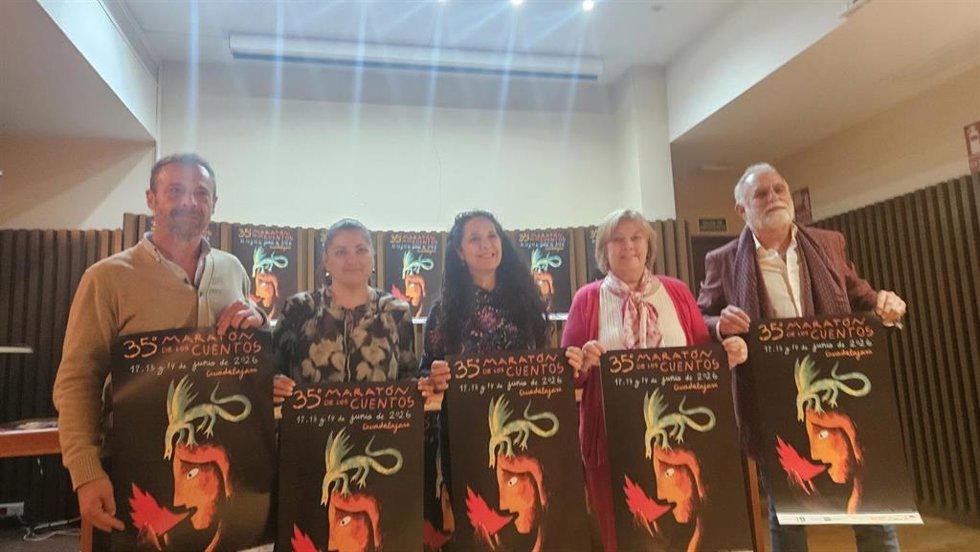 Presentación del Maratón de Cuentos de Guadalajara.