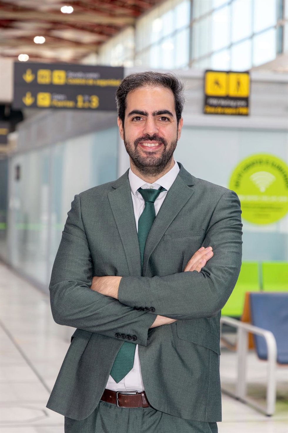 Archivo - Miguel Palomares González, próximo director del aeropuerto de Sevilla