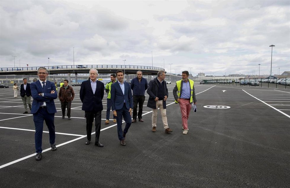 Inauguración del triángulo curvilíneo de Raos.