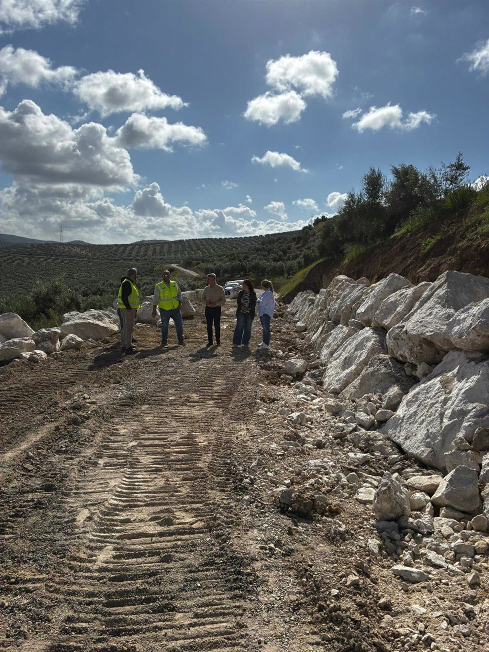 Visita a las obras en la JV-2334