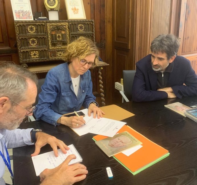 Firma de la donación