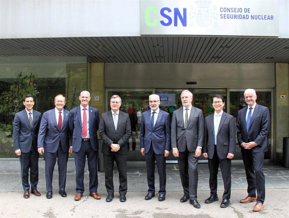 España acoge la 57 reunión de Asociación de Reguladores Nucleares, que analizará retos de seguridad y buenas prácticas.
