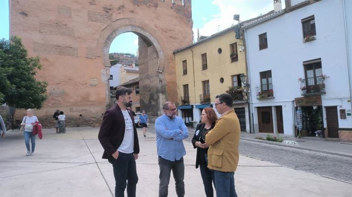 Miembros de Por Andalucía en Granada.