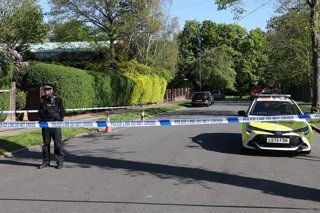 Imagen de archivo de la Policía de Londres desplegada tras un ataque contra una sinagoga.