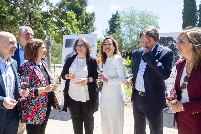 Presentación de la Feria Internacional de la Garnacha de Zaragoza que regresa al Parque de Macanaz del 4 al 7 de junio de 2026