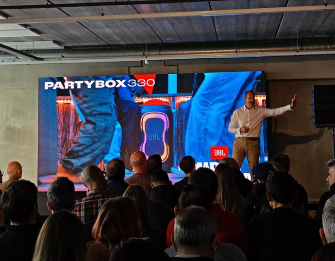 Presentación de los nuevos JBL PartyBox