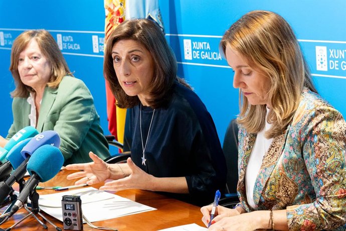 La conselleira de Medio Ambiente, Ángeles Vázquez, en rueda de prensa
