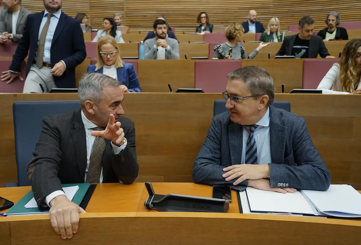 Consellers Barrachina y Rovira en imagen de archivo