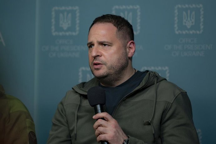Archivo - Arquivo - O chefe do Gabinete Presidencial da Ucrânia, Andriy Yermak