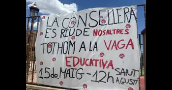 Sindicat d'Estudiants convoca vaga el divendres i assumix les reivindicacions dels docents: "Podem guanyar esta lluita"
