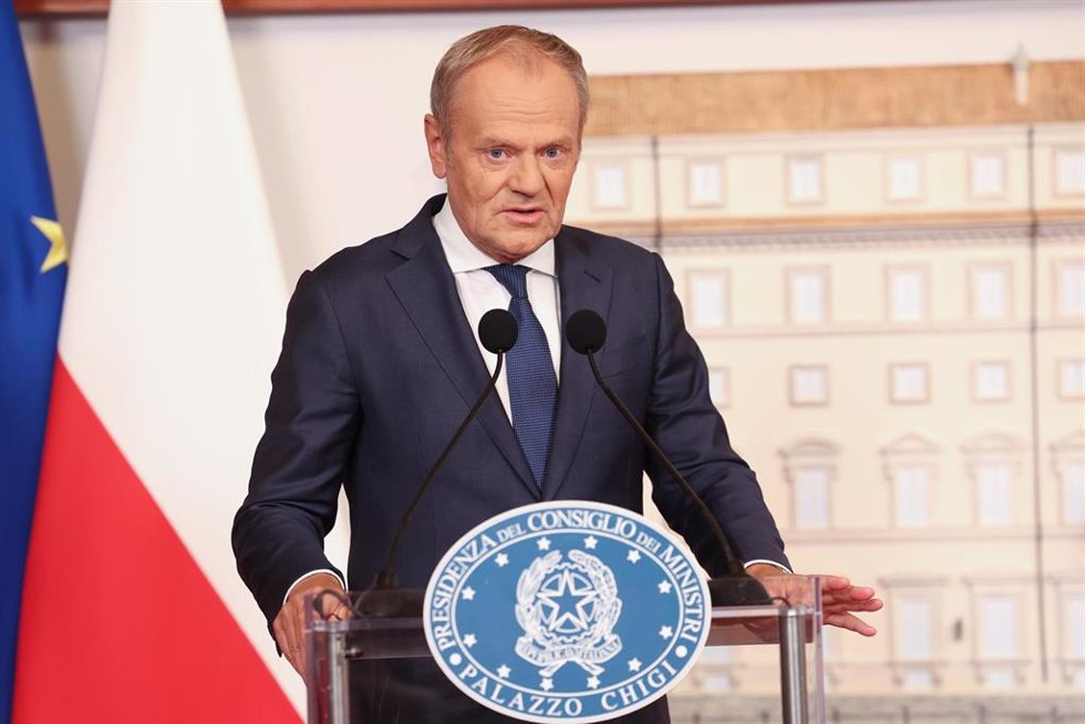 El primer ministro polaco, Donald Tusk 