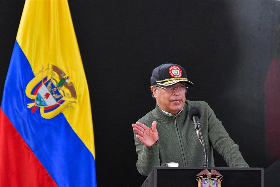 Archivo - El presidente de Colombia, Gustavo Petro