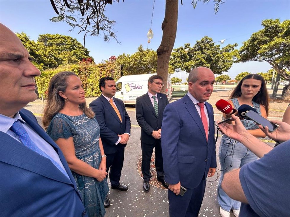 Archivo - El concejal del Ayuntamiento de Santa Cruz de Tenerife, Alejandro Gómez