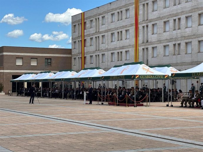 Celebración del 182 aniversario de la fundación de la Guardia Civil