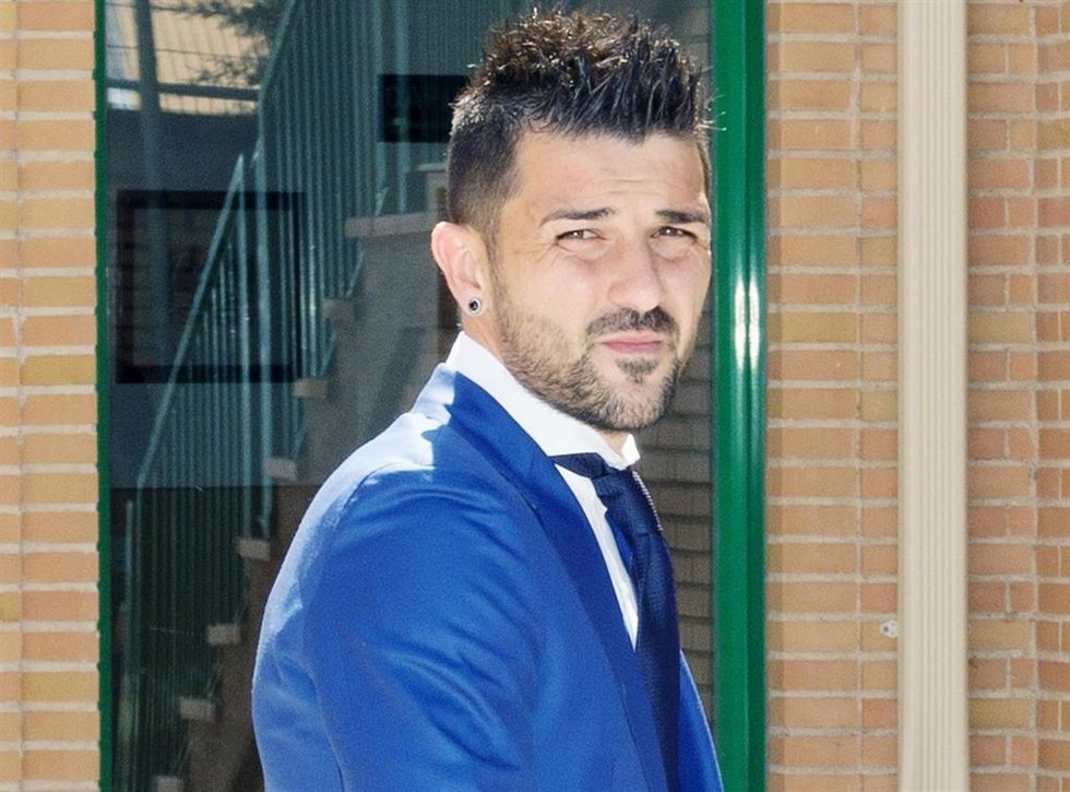 Archivo - El futbolista David Villa, en una imagen de archivo