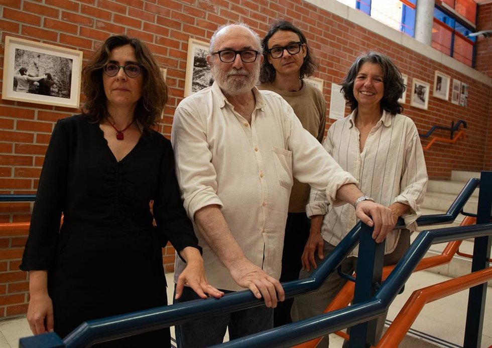 Adelina Calvo, Pedro Palazuelos, Carlos Rodríguez Hoyos y Ana Castro