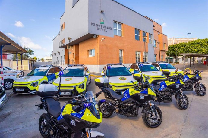 Nuevos vehículos de la Policía Local de San Fernando (Cádiz)