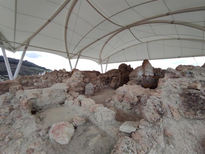 Yacimiento arqueológico del Cerro de la Merced, en Cabra, en una imagen de archivo.