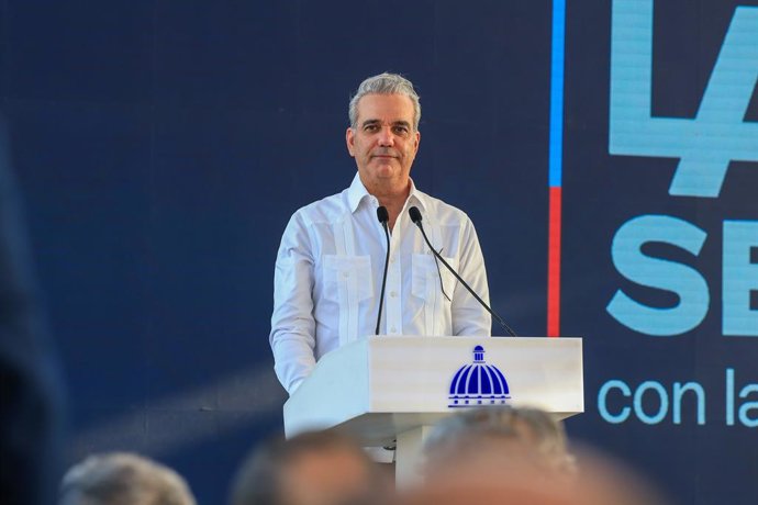Archivo - Arquivo - Luis Abinader, presidente da República Dominicana