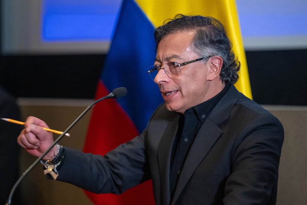 Archivo - El presidente de Colombia, Gustavo Petro, en una imagen de archivo