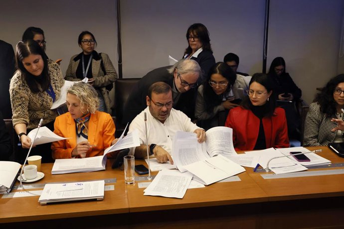 Valparaiso, 12 de mayo 2026 El diputado Boris Barrera durante la comision de Hacienda  Sebastian Cisternas/Aton Chile