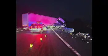 Fallece un camionero tras precipitarse desde el viaducto de la A-52 en Melón (Ourense)