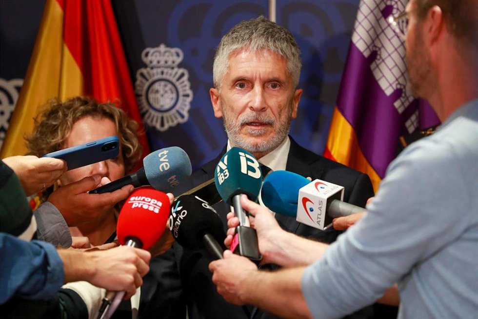 Archivo - El ministro del Interior, Fernando Grande-Marlaska.