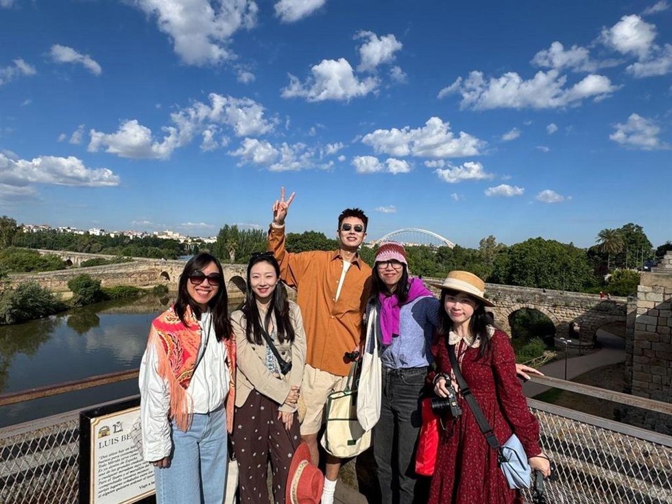 Creadores de contenido chinos visitan Extremadura