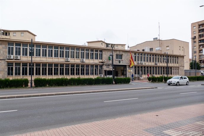 Archivo - Antiguo edificio del cuartel de la Guardia Civil de Cartagena (Archivo)