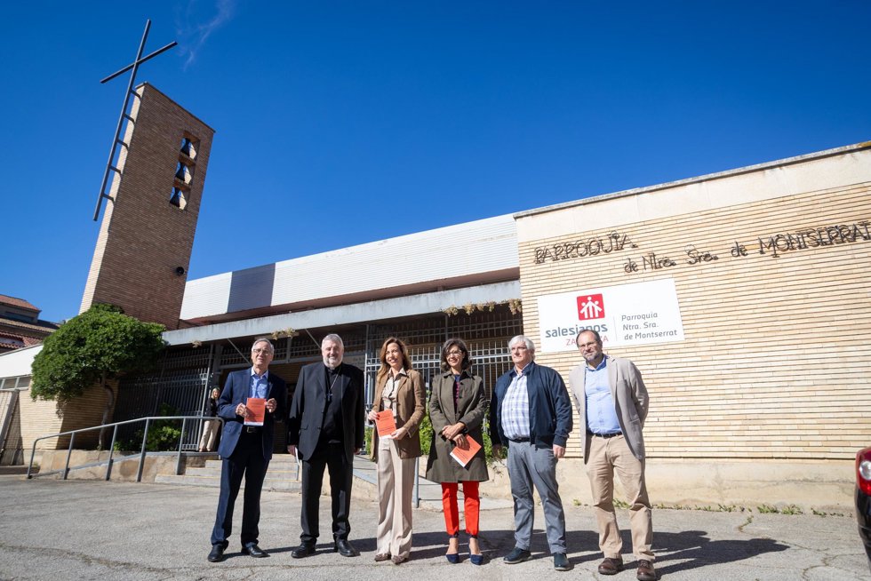 Ampliación de la red de espacios seguros con la incorporación de las parroquias de la ciudad de Zaragoza.