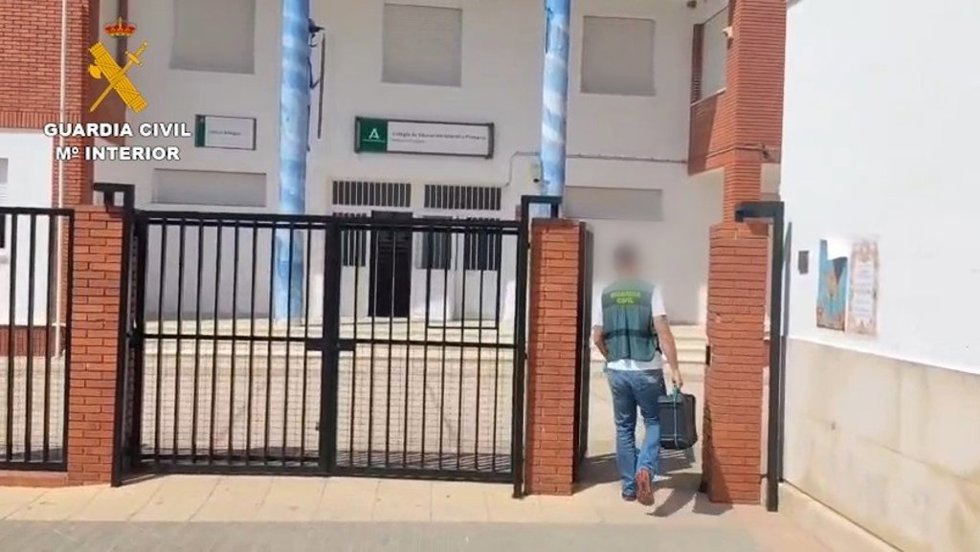 Robo en un centro educativo de Lucena del Puerto (Huelva).