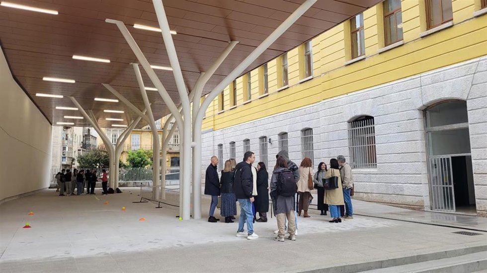 Nuevo patio cubierto del IES Santa Clara