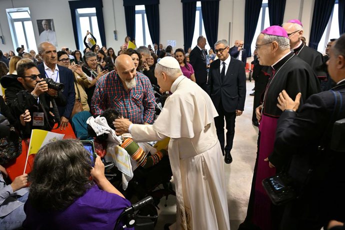 Pompei, Italia: IPA84569375 - Pompei. Visita Papa Leone XIV,Image: 1098148980, License: Rights-managed, Restrictions: * Italy Rights OUT *, Model Release: no  , Credit line: Felice De Martino / Zuma Press / Europa Press Editorial licence valid only for Sp