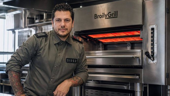 Diego Gallegos, chef del caviar, apuesta por nuevas tecnologías junto a GrupoHoreca y BroilyGrill