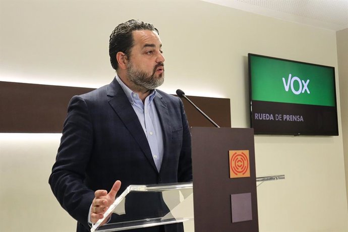 El diputado autonómico de Vox David Arranz.
