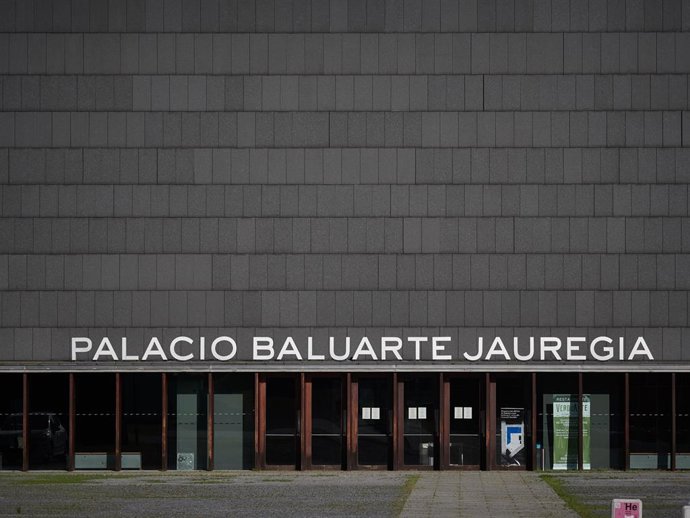 Archivo - El palacio de congresos y auditorio Baluarte de Pamplona.