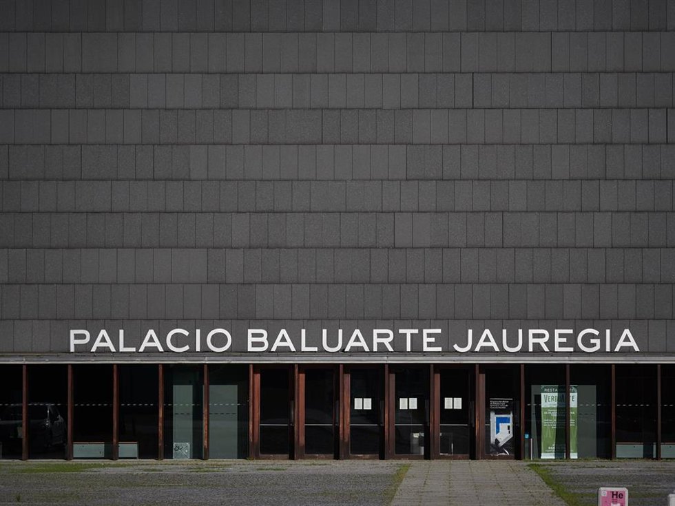 Archivo - El palacio de congresos y auditorio Baluarte de Pamplona.