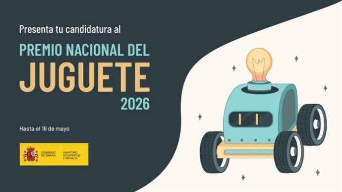 Cartel del Premion Nacional del Juguete 2026.