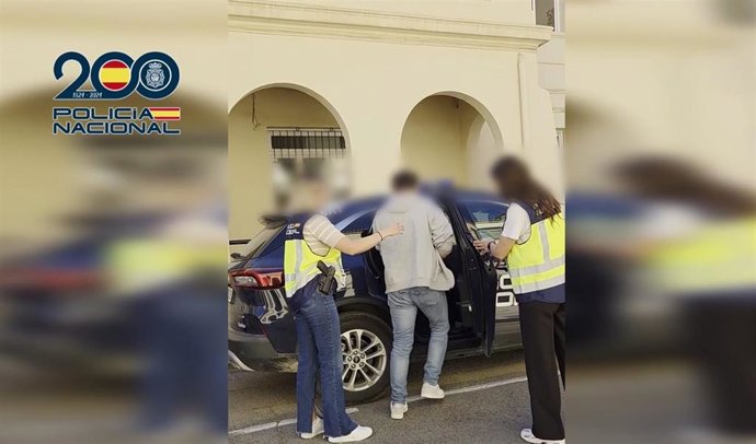 Imagen de uno de los detenidos