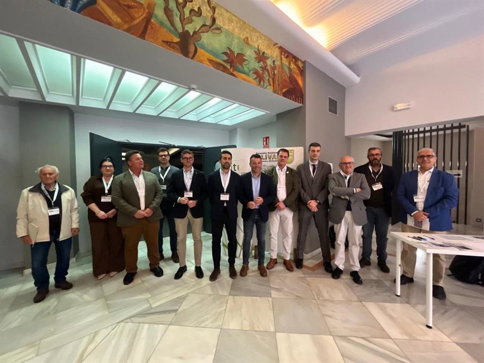 Inauguración del I Encuentro Nacional del Olivar Tradicional y del Ecológico.