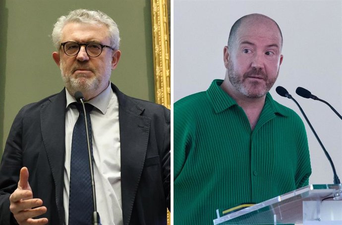 Los Directores Del Museo Del Prado Y Del Museo Reina Sofía, Miguel Falomir Y Manuel Segade, Respectivamente.