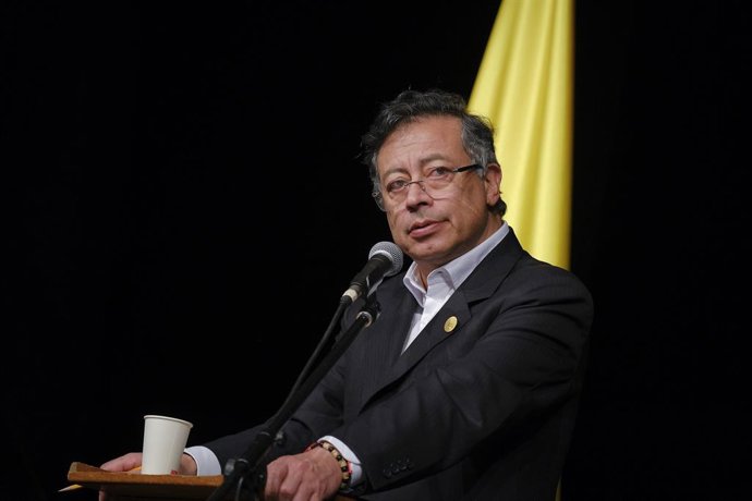 Archivo - Arquivo - O presidente da Colômbia, Gustavo Petro