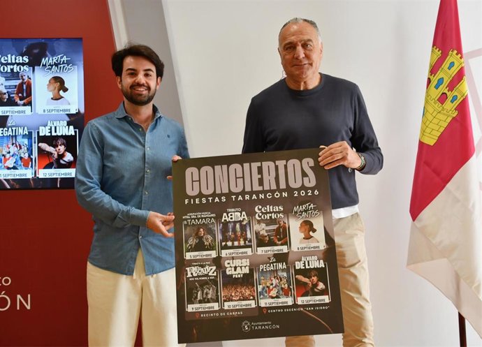 Presentación de los conciertos de las fiestas patronales de Tarancón.