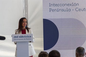Archivo - La presidenta de Redeia, Beatriz Corredor