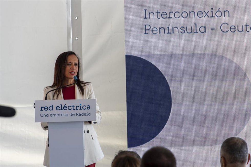 Archivo - La presidenta de Redeia, Beatriz Corredor