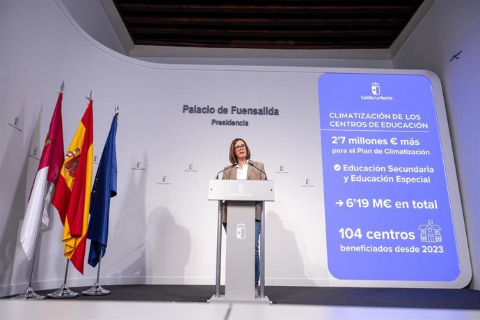La consejera Portavoz, Esther Padilla.