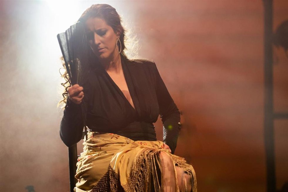 La artista flamenca Argentina actúa este viernes en la plaza de la catedral de Plasencia para clausurar el programa Noches de Santa María