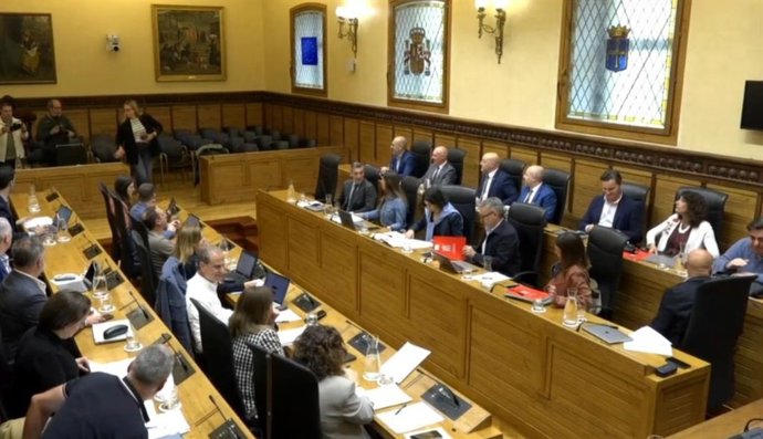 Pleno Municipal de Gijón.